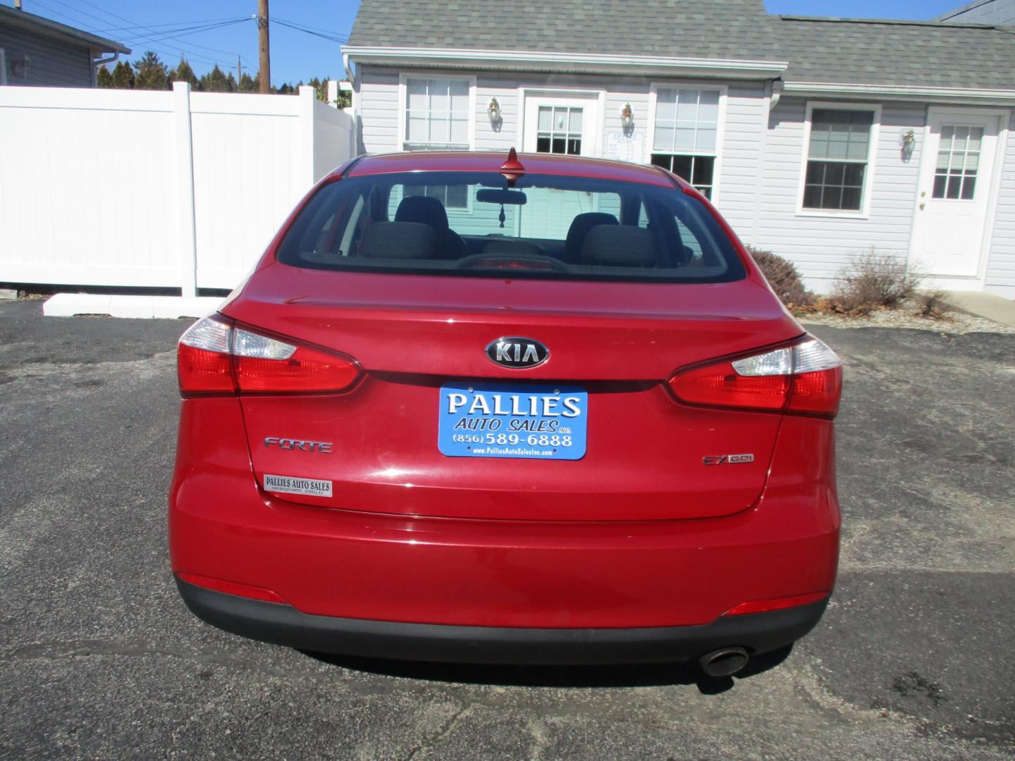 2015 RED Kia Forte (KNAFX4A84F5) , located at 540a Delsea Drive, Sewell, NJ, 08080, (856) 589-6888, 39.752560, -75.111206 - Photo#6